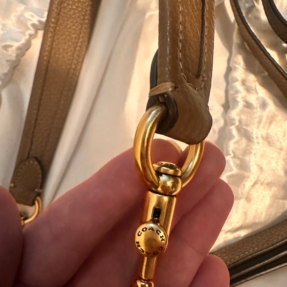 Coach Cary Shoulder Bag in Dark Stone - Picture 9 of 12